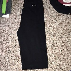 juniors black leggings